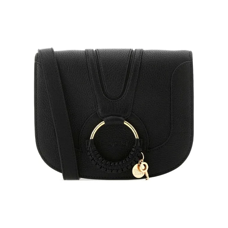 See By Chloe GRAIN LEATHER Сумка через плечо Женская Черная