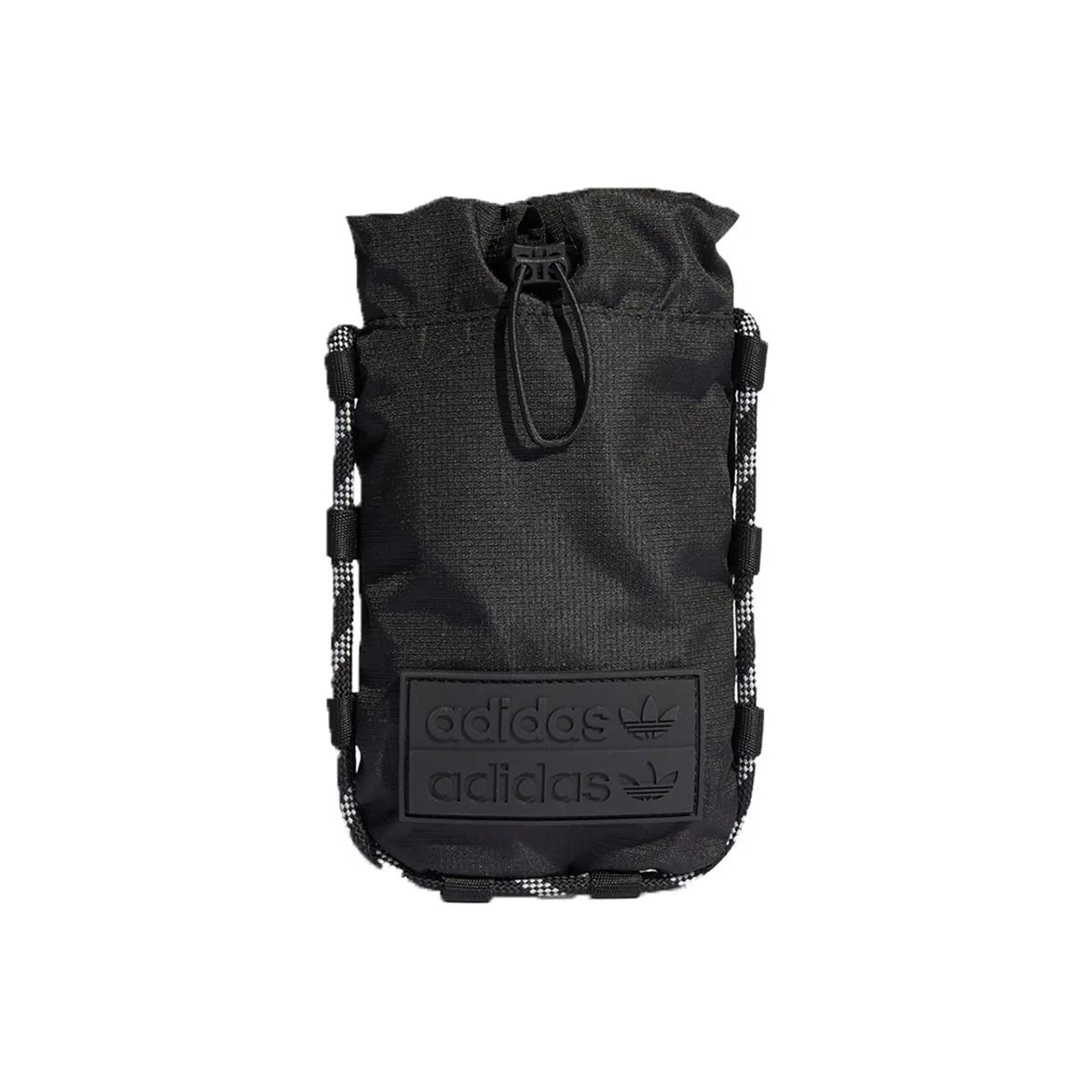 Adidas Originals Переработанный материал Спортивная сумка Монетница Держатель для карт Сумка через плечо Унисекс Черный