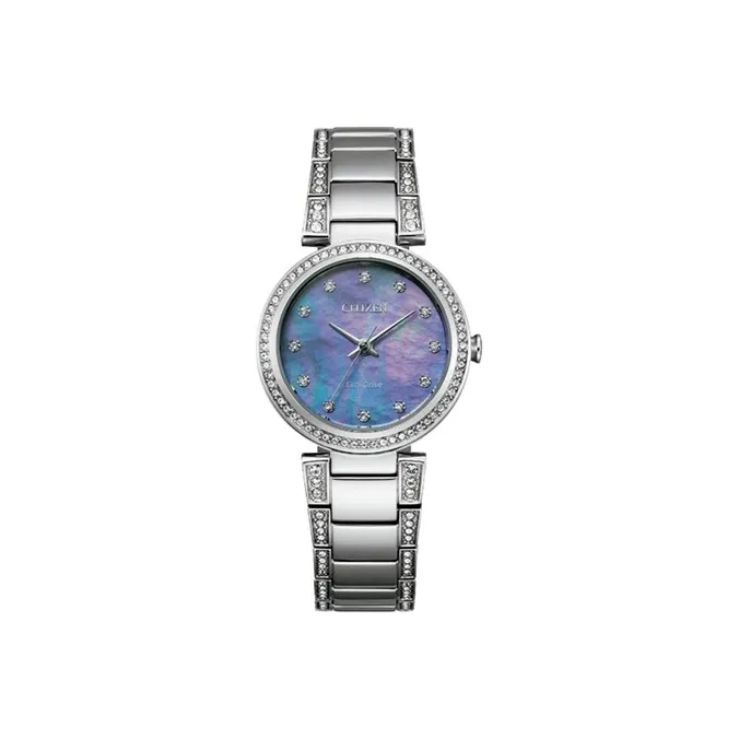 CITIZEN Ecology Drive Collection Светильник Кварцевый механизм Нержавеющая сталь Ремешок Часы 28 мм