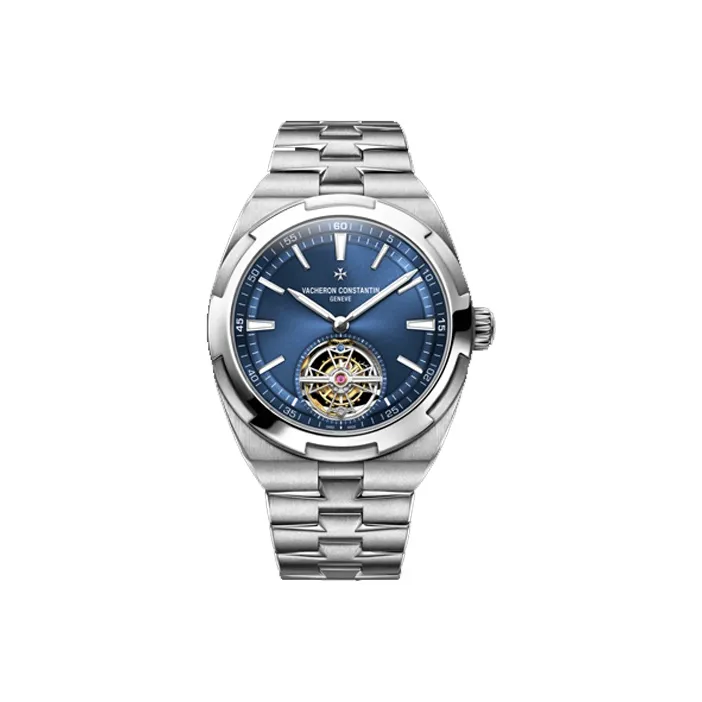 VACHERON CONSTANTIN Overseas Collection Automatic Mechanical Movement Men's Watches Watch 42.5mm Blue Dial