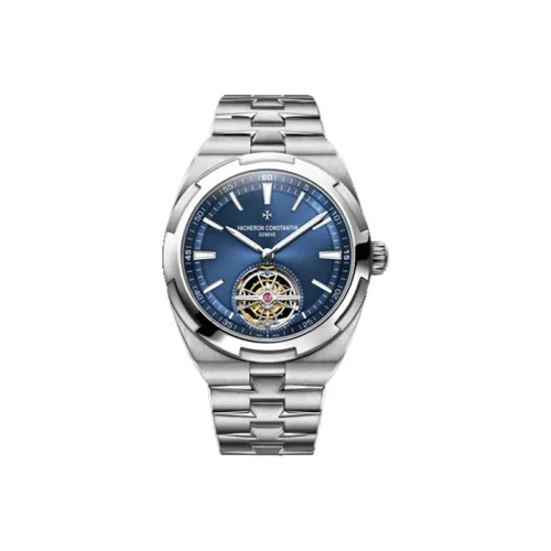 Vacheron Constantin Автоматический Механический Movement Мужские Коллекция Longitudinal и Lateral OVERSEAS Часы 42,5мм*42,5мм Синий