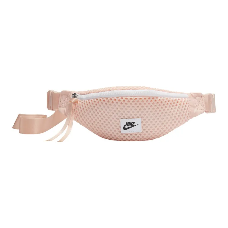 Nike Polyester Sling Bag Shoulder Bag Crossbody Bag Fanny Pack Regular Unisex Orange Pink