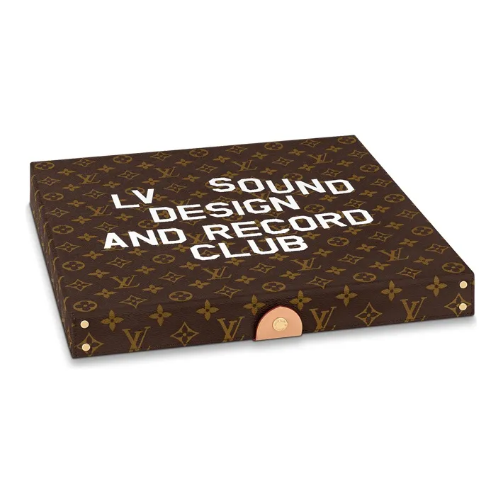 LOUIS VUITTON Coated Canvas Hard Case Unisex Brown