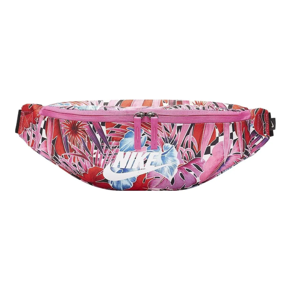 Nike Полиэстер Sling Сумка Сумка через плечо Бананка Обычный Унисекс Граффити Красный