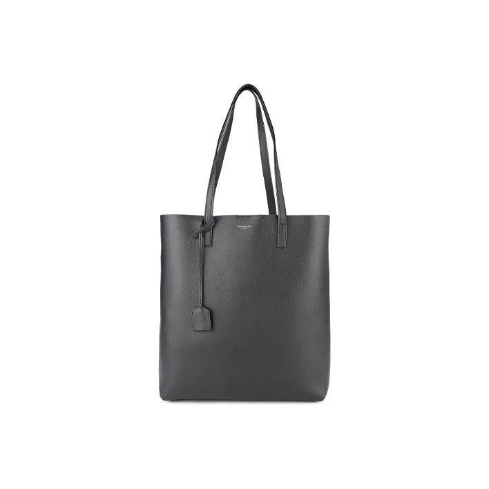 SAINT LAURENT Soft Leather Combo Bag Tote Bag Shopping Bag Shoulder Bag Handbag Women's Black
