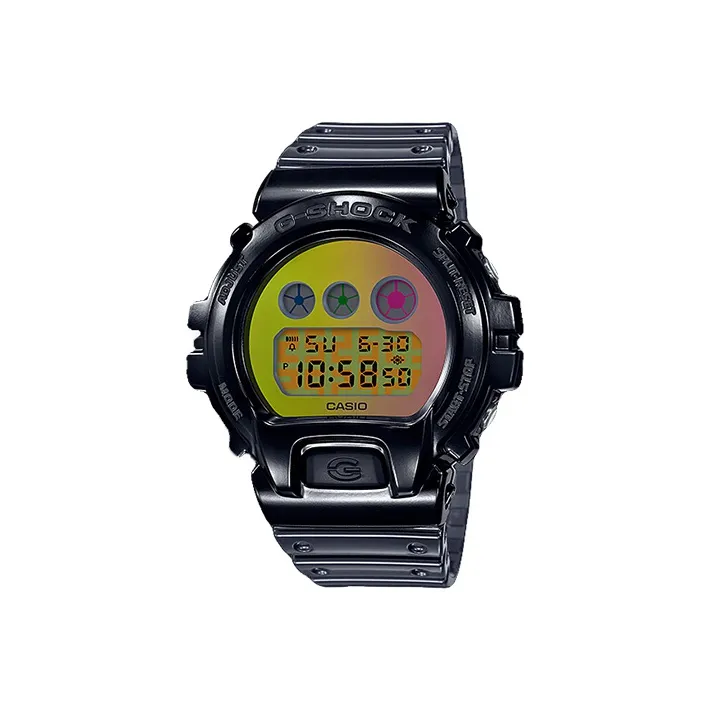 CASIO г Squad series г Shock Collection Кварцевый механизм Часы Мужские Черный циферблат DW 6900SP 1