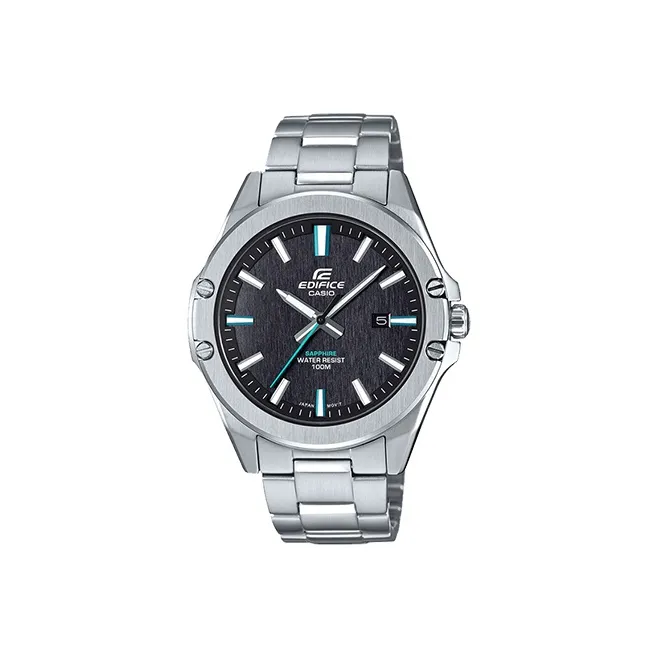 CASIO EDIFICE Collection Кварцевый механизм нержавеющая сталь ремешок часы для мужчин синий циферблат EFR S107YD 1AVUPR