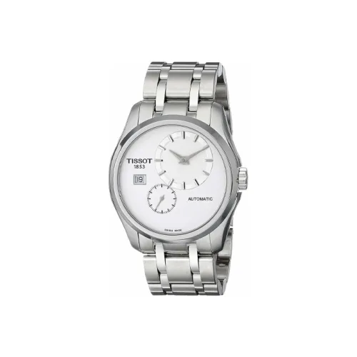 Tissot Автоматический Механический Movement Мужские Часы Kutu Collection 39 мм Белые
