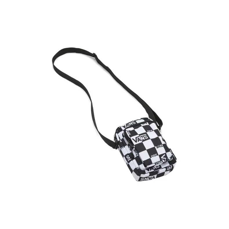 VANS Холст Плечевая сумка Унисекс Черный Белый