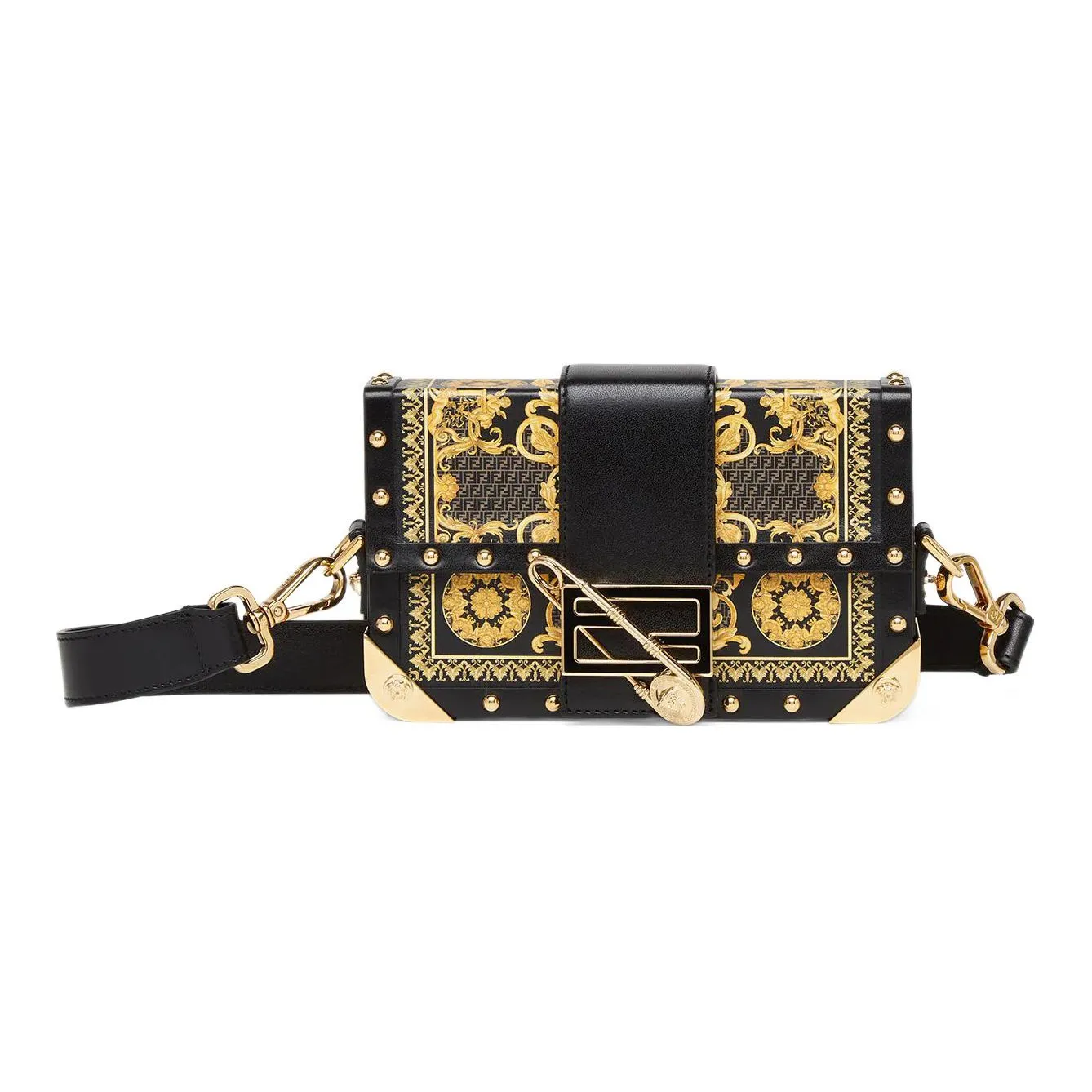 Versace X FENDI Trunk Shoulder Bags