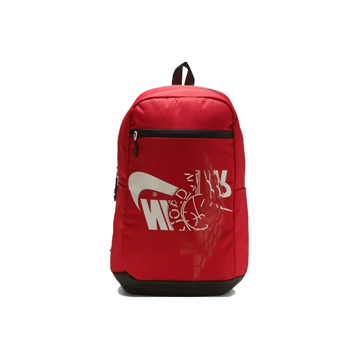 Jordan Полиэстер Баскетбольная Сумка Рюкзак Стандартный Унисекс Красный