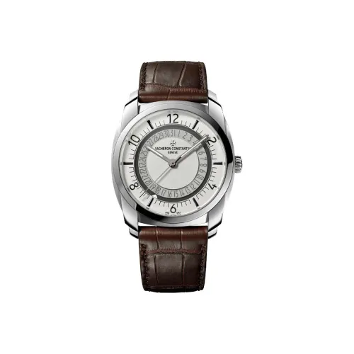 Vacheron Constantin Автоматический Механический Movement Мужские Querelle Collection QUAI DE L'ILE Часы 41mm*50,3mm Белый