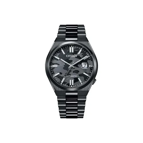 CITIZEN Механические Мужские Часы Movement 40mm*12mm Черные