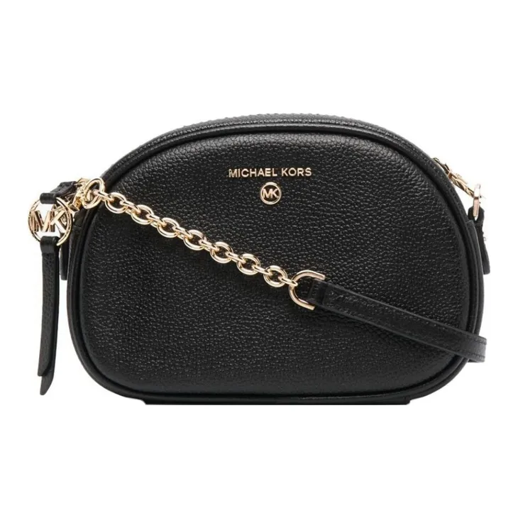 MICHAEL KORS MICHAEL KORS Handbag Collection Jet Set Leather Portable Crossbody Bag, Shoulder Bag Women's Black