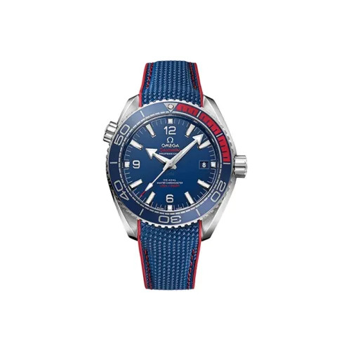 OMEGA Автоматический Механический Movement Мужские Часы Специальная Коллекция 43,5 мм Синий