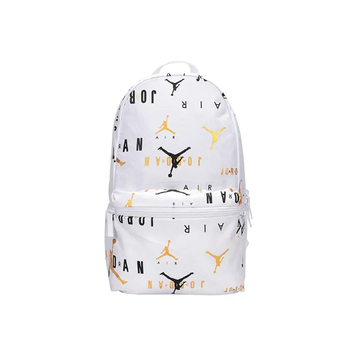 Jordan Polyester Backpack Standard Unisex White Джордан Полиэстер Рюкзак Стандартный Унисекс Белый