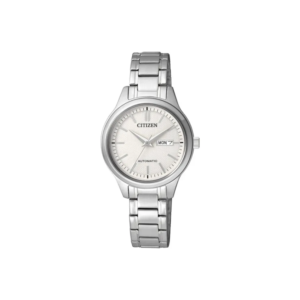 CITIZEN Automatic Mechanical Movement Stainless Steel Strap Watch 29mm Women's Watch Silver Dial PD7140 58A