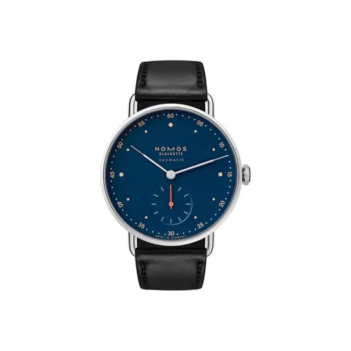 NOMOS Автоматический Механический Movement Мужские Часы 35мм*35мм*8,1мм Синий