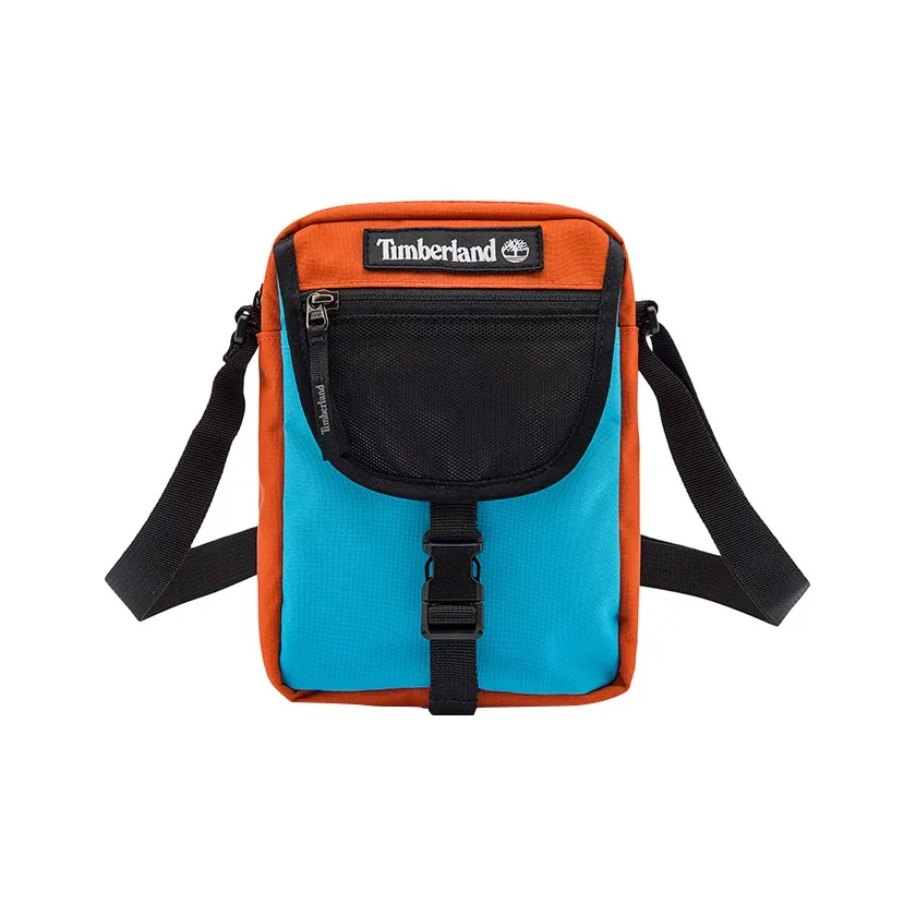 Timberland Fabric Shoulder Bag, Crossbody Bag Regular Unisex Burnt Earth Tone