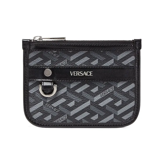 FANSIZHE VERSACE Клатч из коровьей кожи унисекс черный
