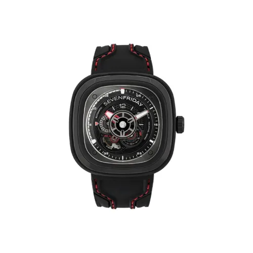 SEVENFRIDAY Автоматический Механический Movement Унисекс Часы 47,6mm*47mm Черные