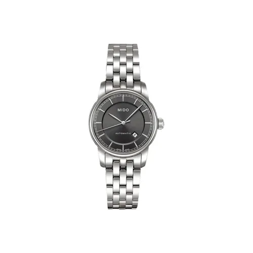 MIDO Автоматический Механический Movement Женские Baroncelli Часы 29 мм Серые
