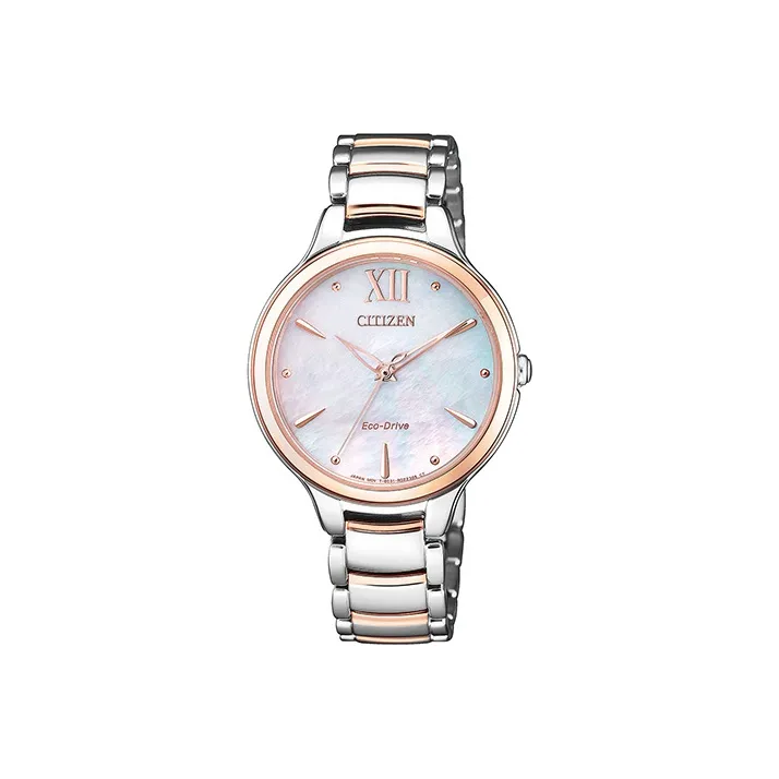 CITIZEN Светильник Кварцевый механизм Женские Экология Коллекция Drive Collection Часы Жемчужная раковина Цвет