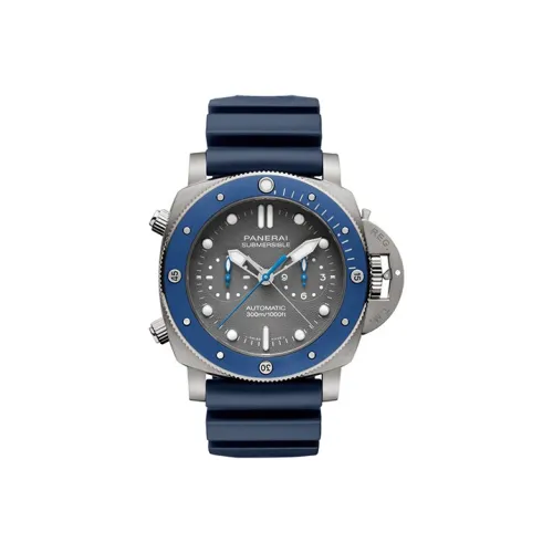 PANERAI Автоматический Механический Movement Унисекс Коллекция Submersible Часы 47 мм Серые
