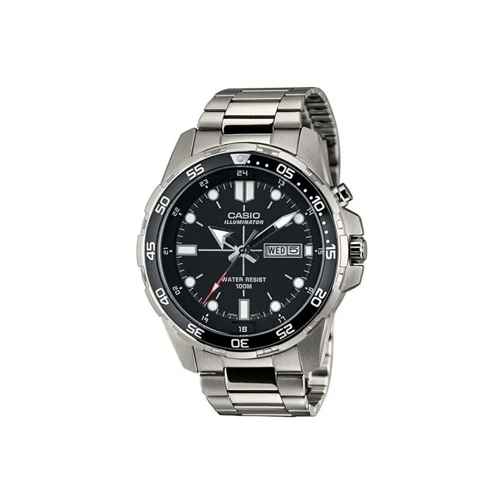 CASIO YOUTH Collection Круглый Аналоговый Кварцевый Механизм Нержавеющая Сталь Ремешок Часы Мужские Черный Циферблат