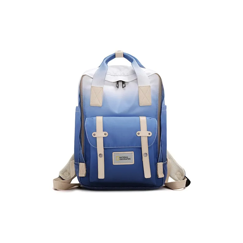 NATIONAL GEOGRAPHIC Полиэстер Рюкзак Стандартный Унисекс Синий Градиент
