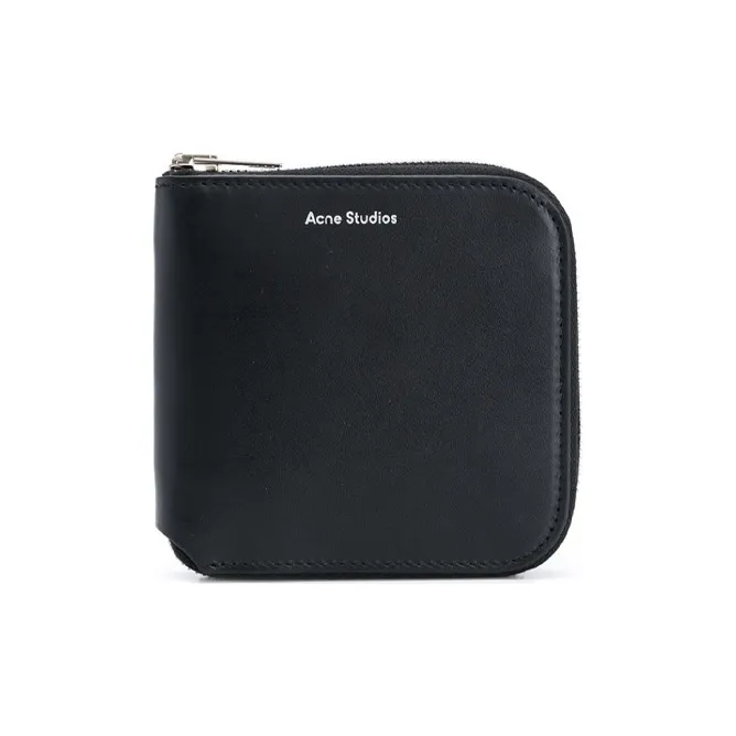 Acne Studios Кожа Кошелек Мужской Черный