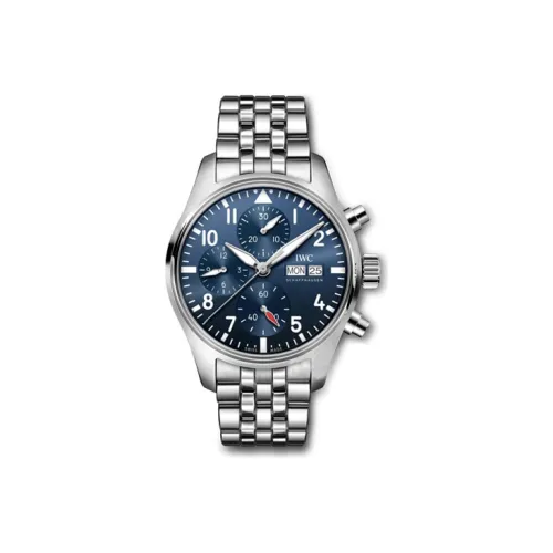 IWC Автоматический Механический Movement Мужские Часы Pilot Collection Синие