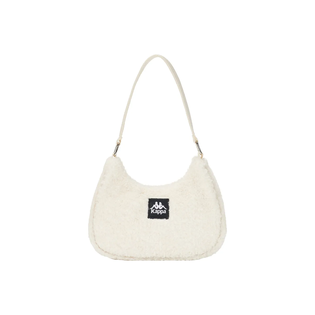 KAPPA Шерпа Плюшевая Сумка на Плечо Женская Корейская Белая