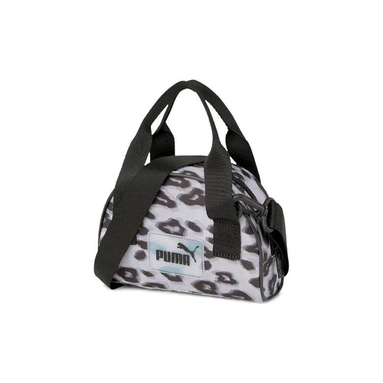 PUMA Полиэстер Сумка Сумка через плечо Сумка через плечо Мини Женская Леопардовый принт
