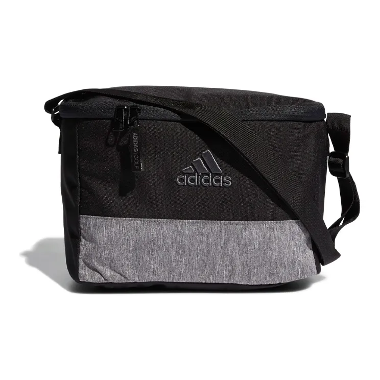 Adidas Recycled Polyester Plain Weave Shoulder Bag, Crossbody Bag Regular Men's Black
