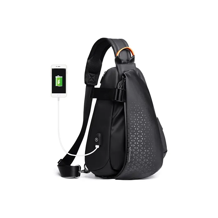 TANGCOOL Oxford Sling Bag Medium Men's Multicolor