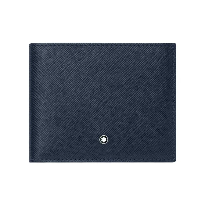 MONTBLANC Кошелек из коровьей кожи мужской синий