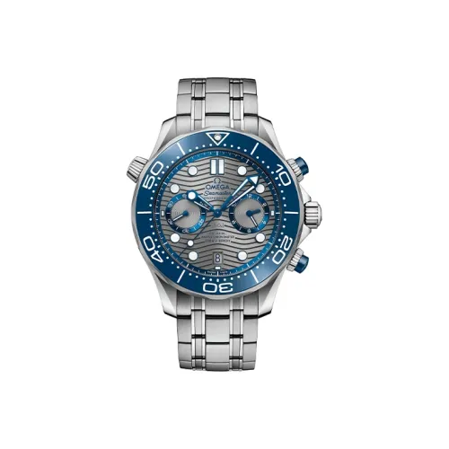 OMEGA Автоматический Механический Movement Мужские Seahorse Series 300m Плавательные Часы 44 мм Серые