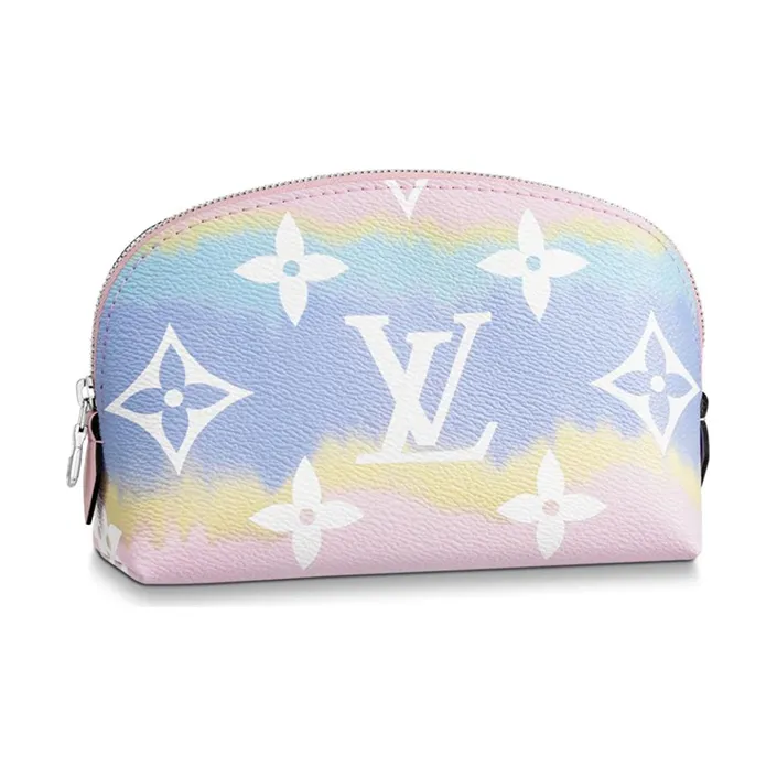LOUIS VUITTON Cosmetic Pouch Lv Escale Pastel