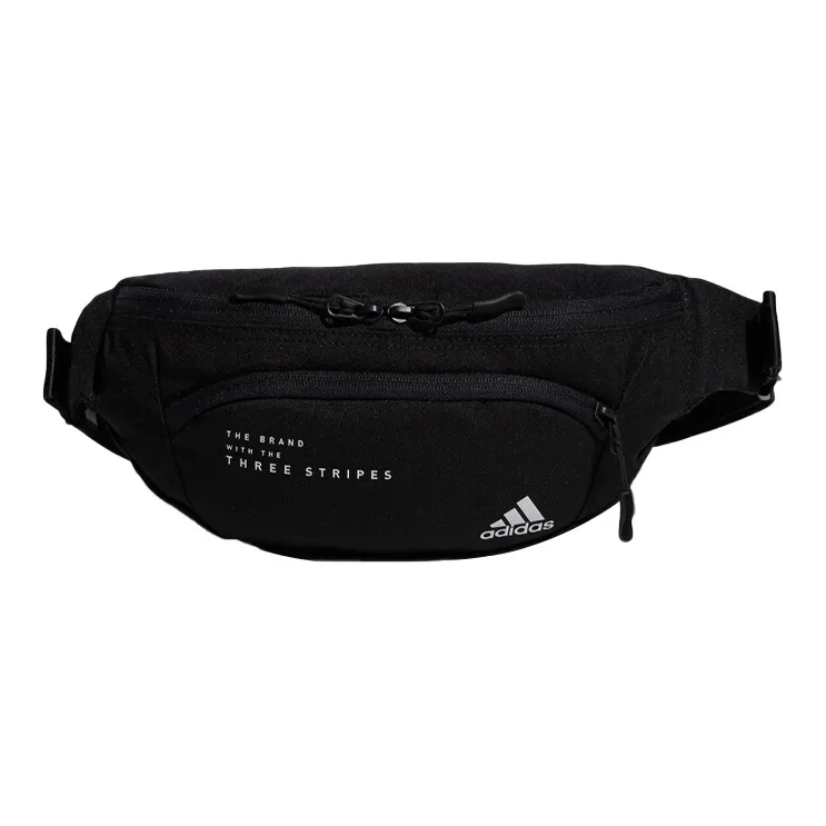 Adidas Polyester Shoulder Bag Crossbody Bag Fanny Pack Regular Unisex Black
