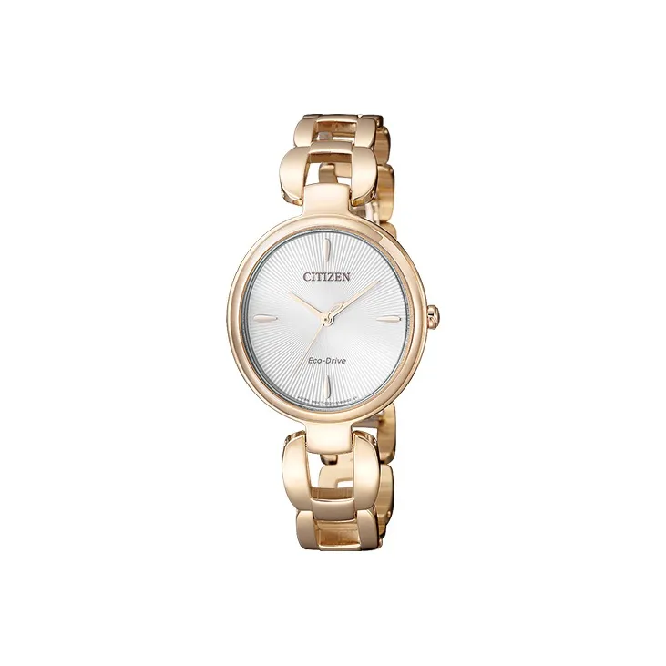 CITIZEN Светлый Кварцевый Механизм Женские Экологические Часы из Коллекции Drive Белые