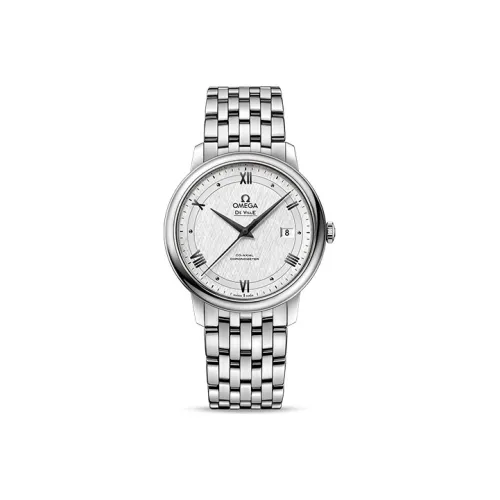 OMEGA Автоматический Механический Movement Мужские Elegant Saucer Series Часы 39,5 мм Белый