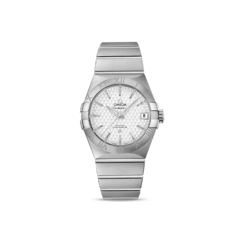 OMEGA Автоматический Механический Movement Мужские Часы 38mm*12,5mm Белый