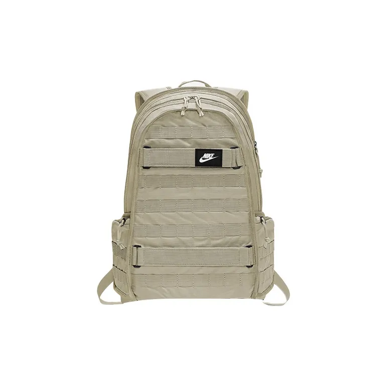 Nike Polyester Backpack Regular Unisex Khaki