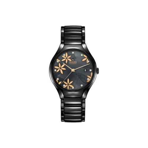 RADO Автоматический Механический Movement Женские часы из коллекции realme, 40mm*10,4mm, черные
