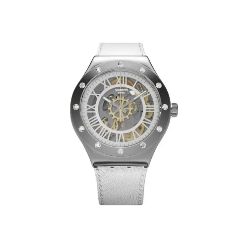 SWATCH Автоматический Механический Движение Мужские Часы 37,4 мм Вырез