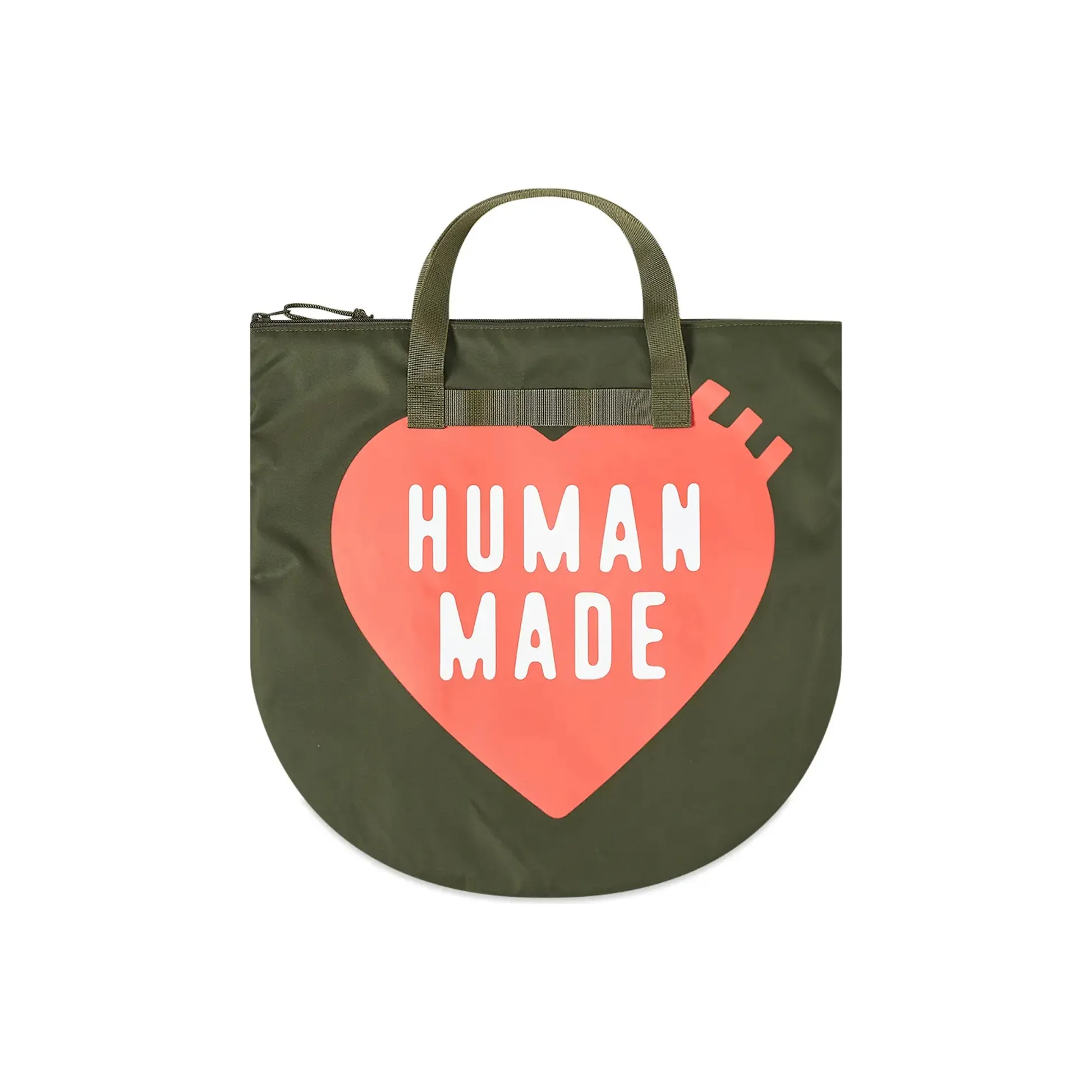 Human Made Нейлоновая сумка стандартная унисекс армейский зеленый