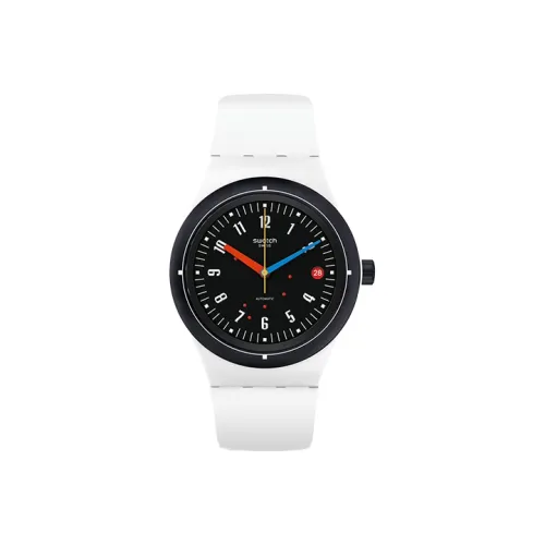 SWATCH Автоматический Механический Movement Мужские Часы 50,6 мм Черные