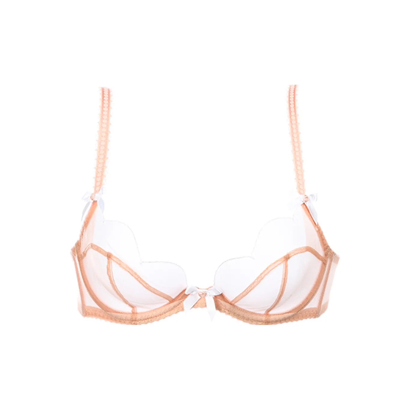 Agent Provocateur Lindie Floral-embroidered Underwire Bra