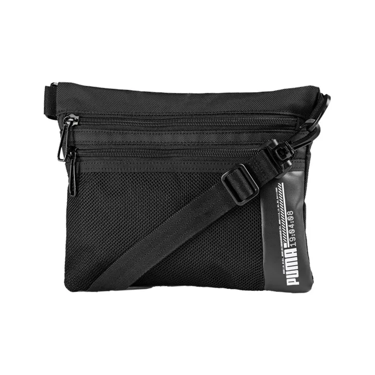 PUMA Нейлоновая сумка через плечо стандартная унисекс черная